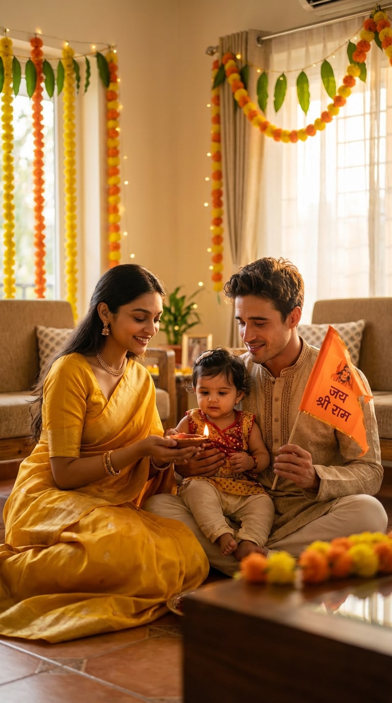 Happy Festive Family