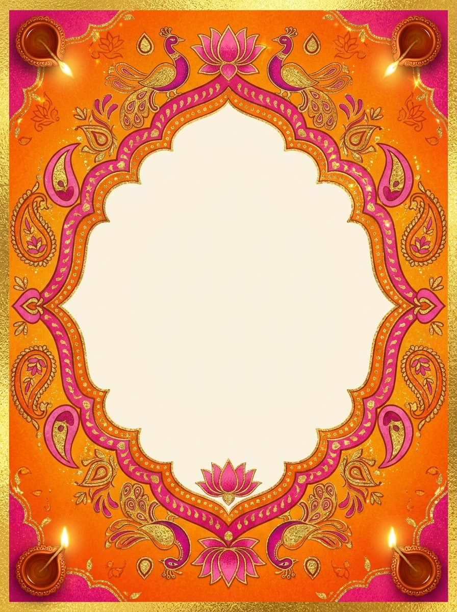 Rangoli Border Greeting