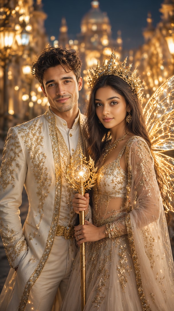 Classic Rani Pari Couple Prompt