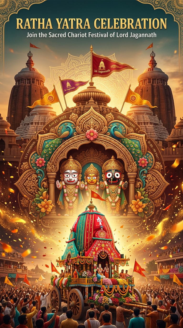 Ratha Yatra Cultural Festival Prompt