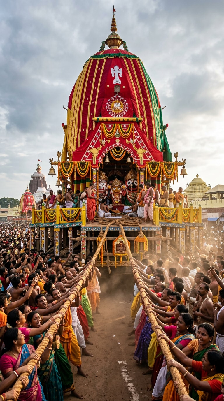 Puri Jagannath Rath Yatra AI Photo Editing Prompt