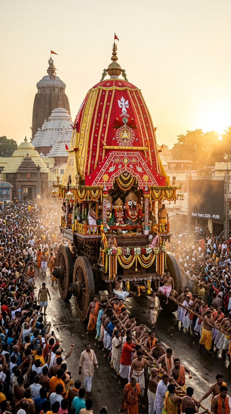 Jagannath Chariot Festival AI Image Prompt