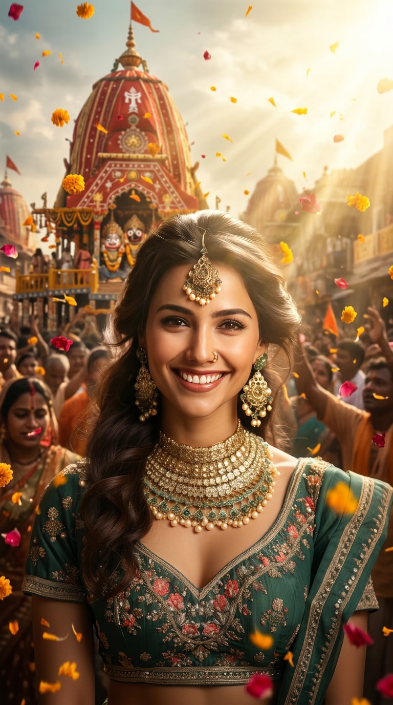 Heroic Rath Yatra Cinematic Portrait