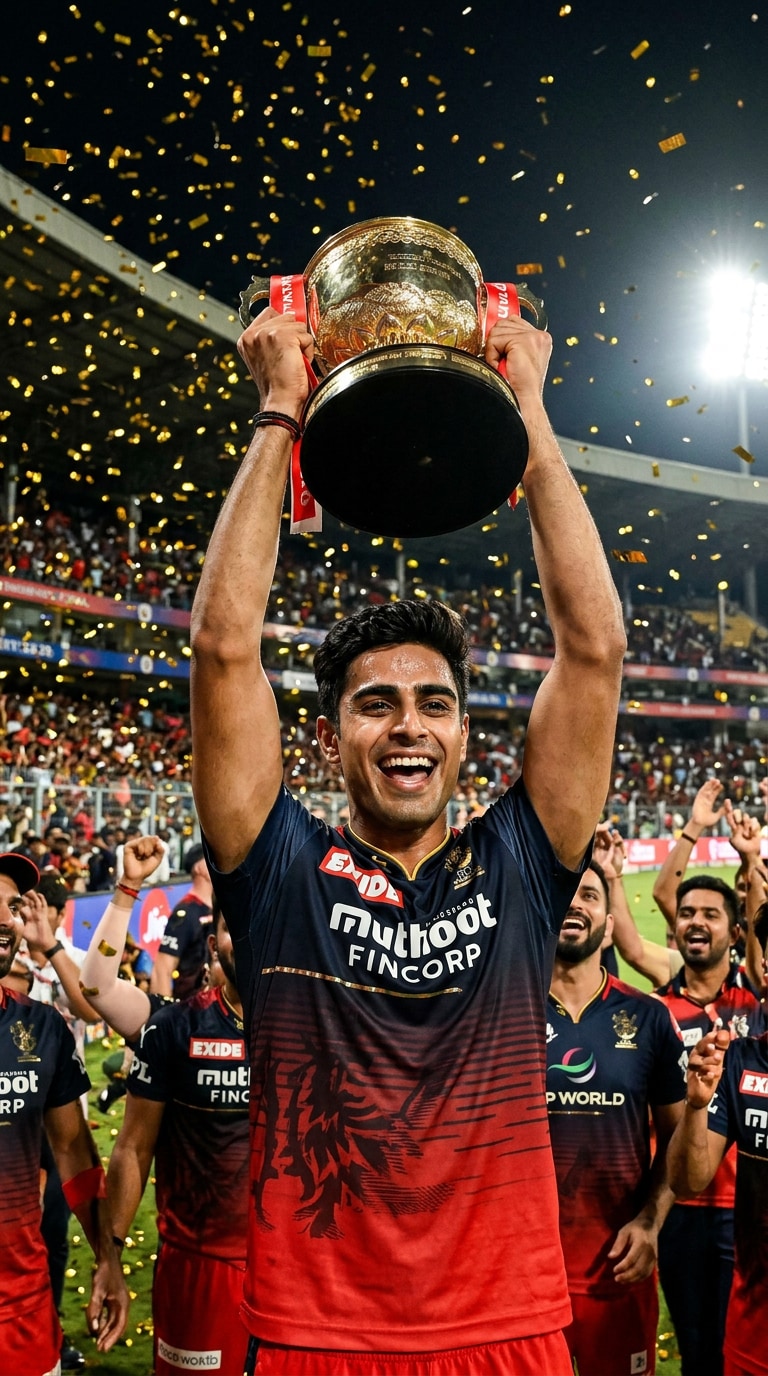 RCB Trophy Celebration