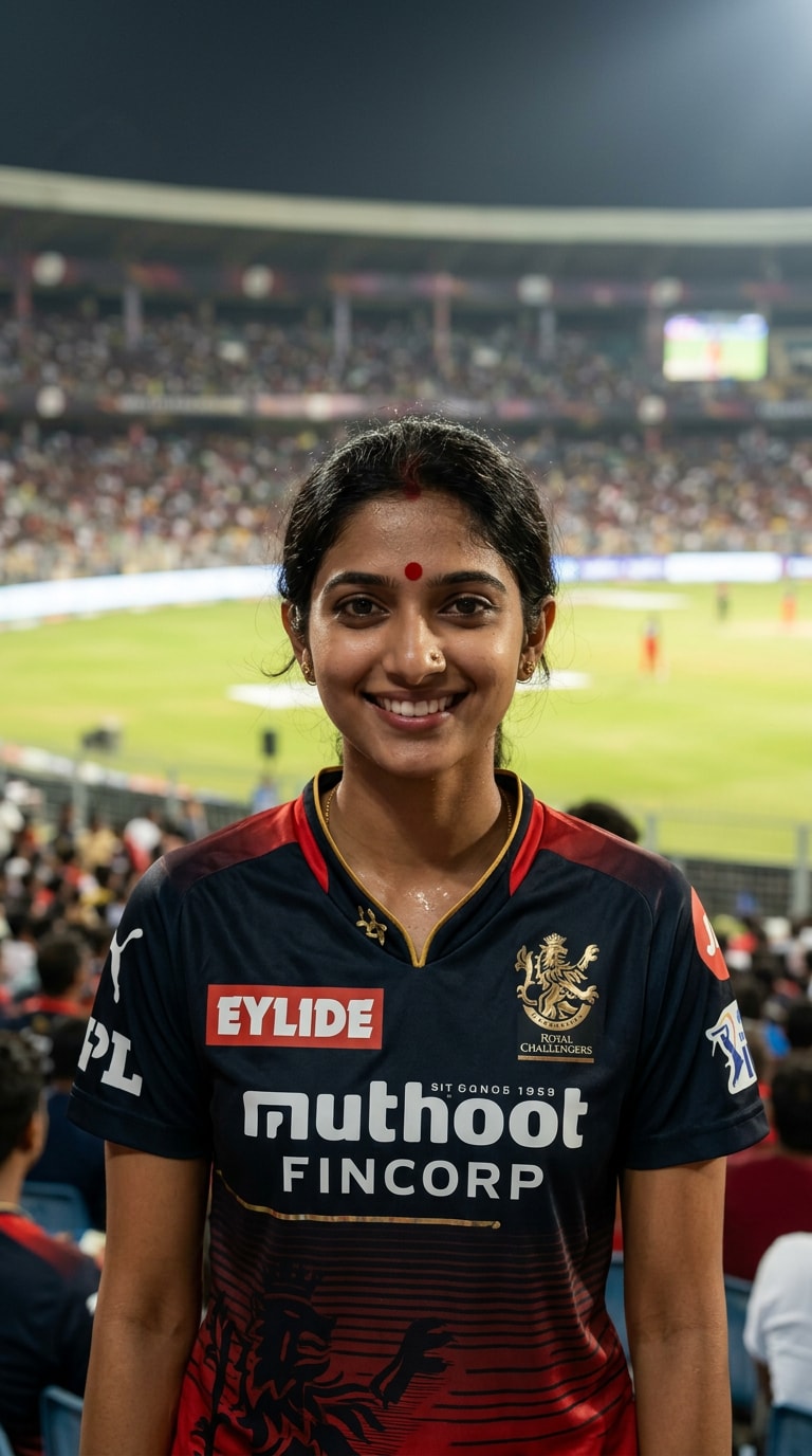 RCB Jersey AI Prompt