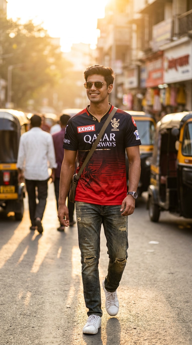 RCB IPL Poster Prompt