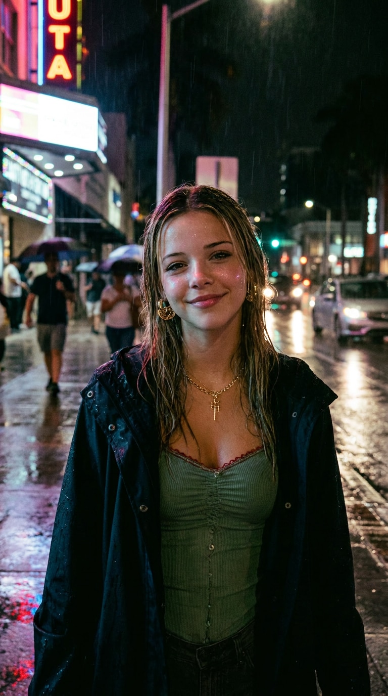 Cinematic Street Portrait Prompt