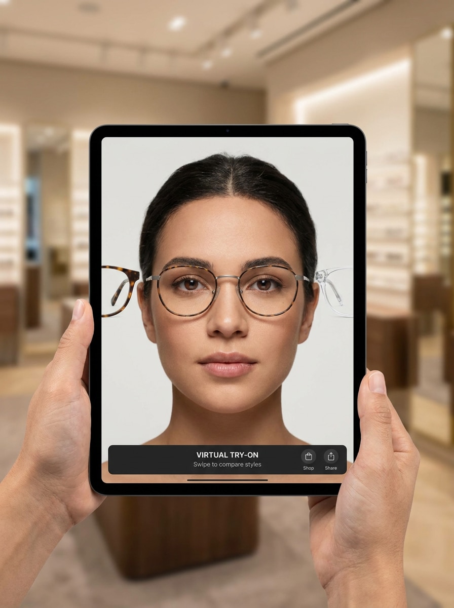 Realistic Eyewear Try-On