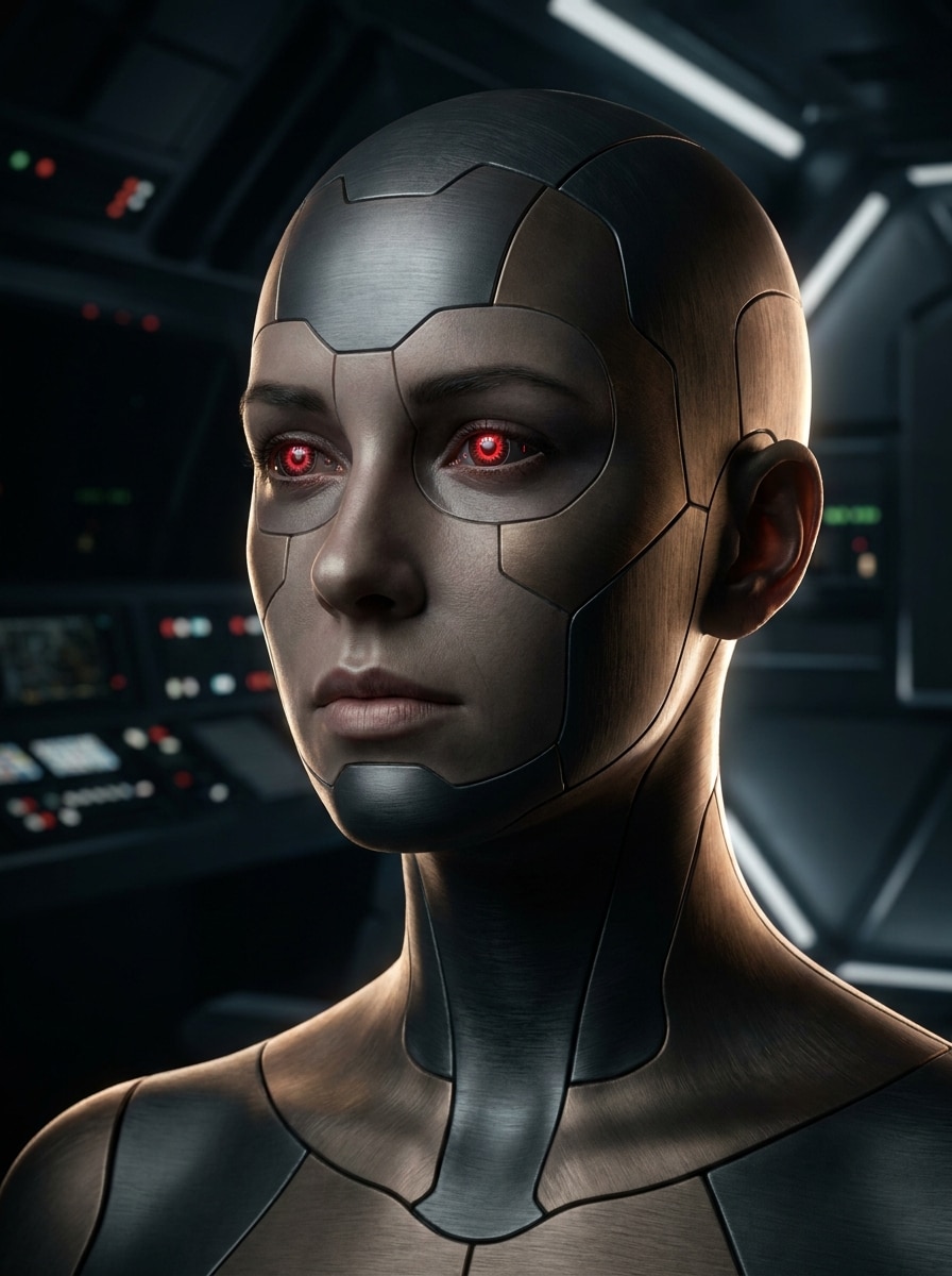 Red Eye Android Look