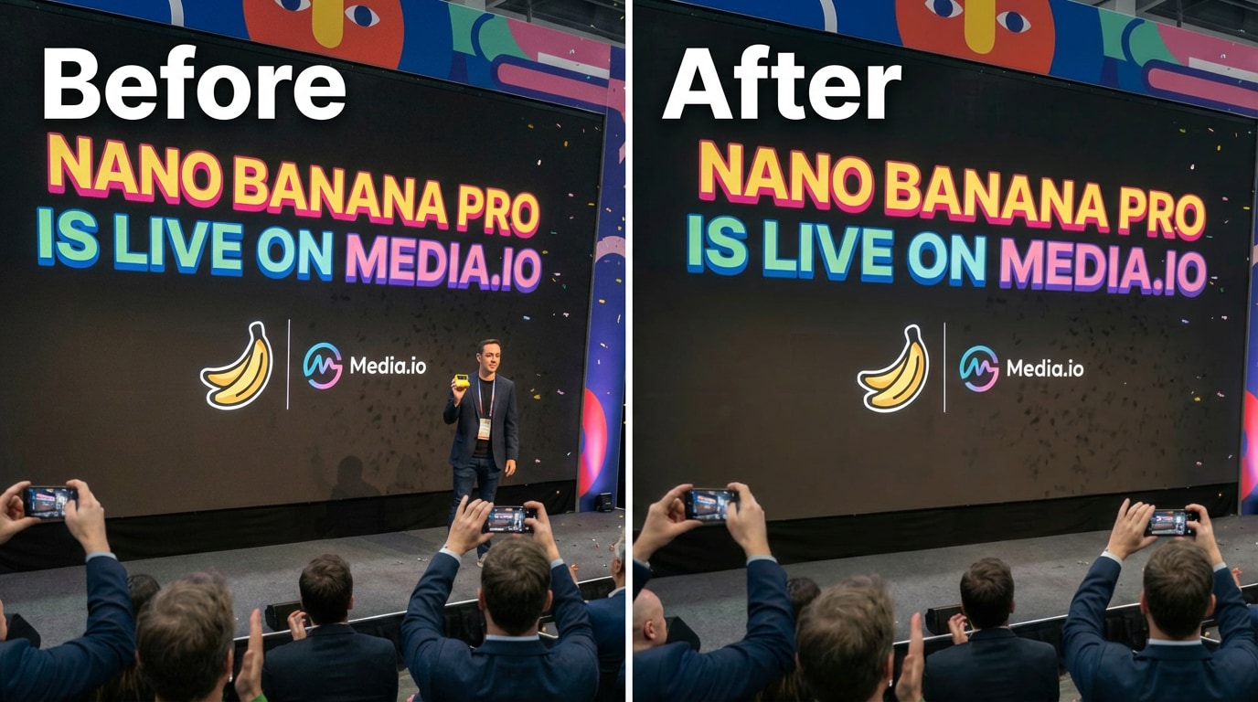 Remove people from photo example 3