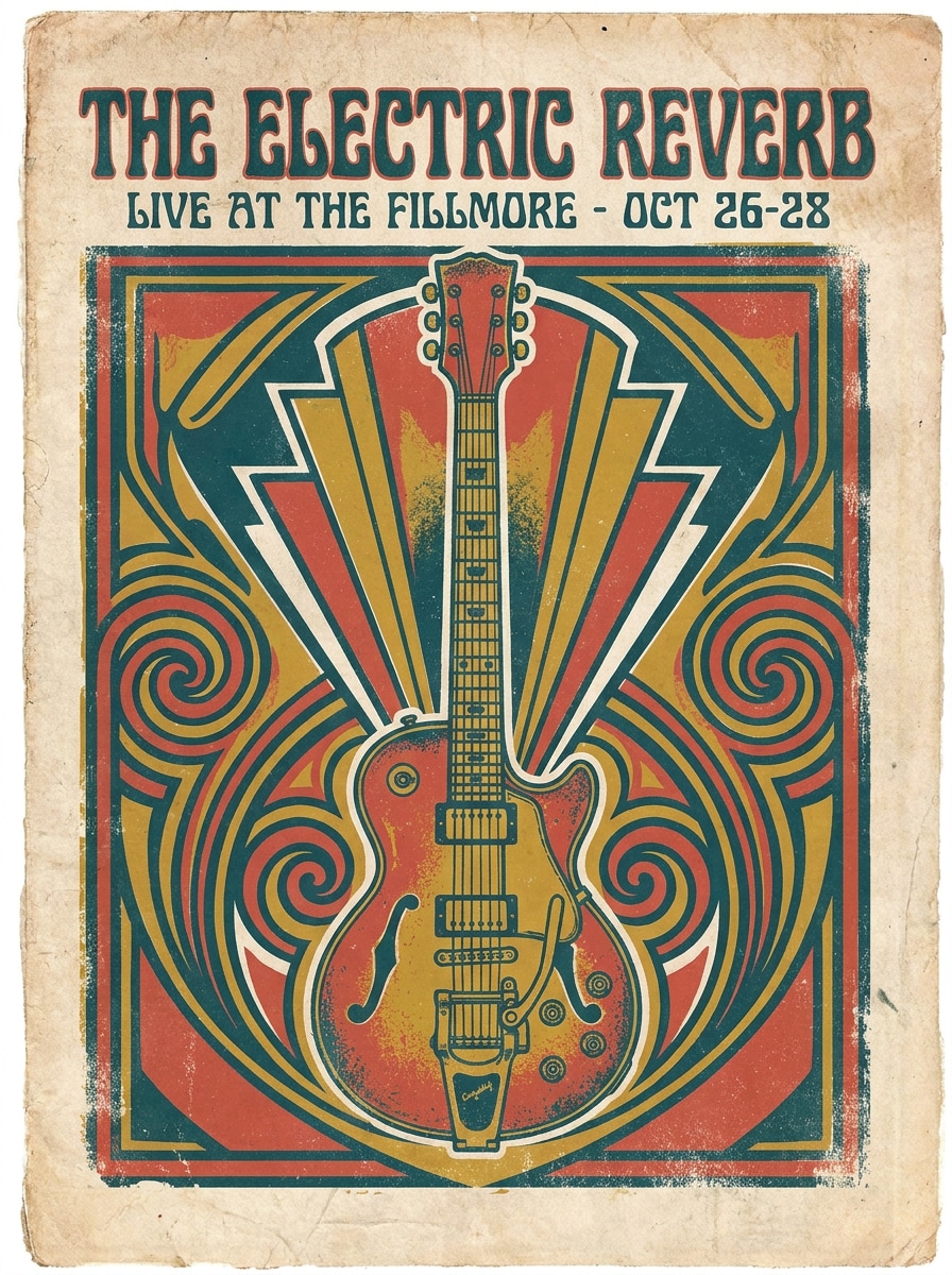 Retro Band Poster