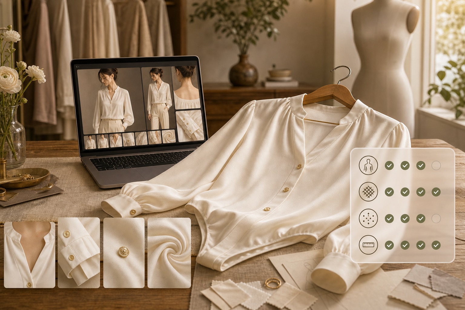 Blouse ad script review