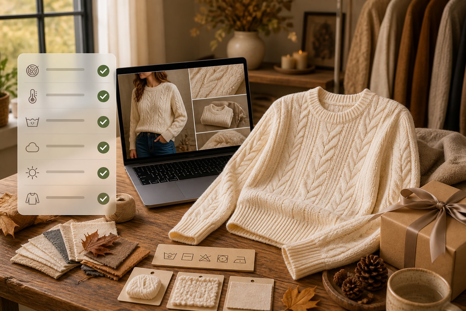 Sweater ad script review