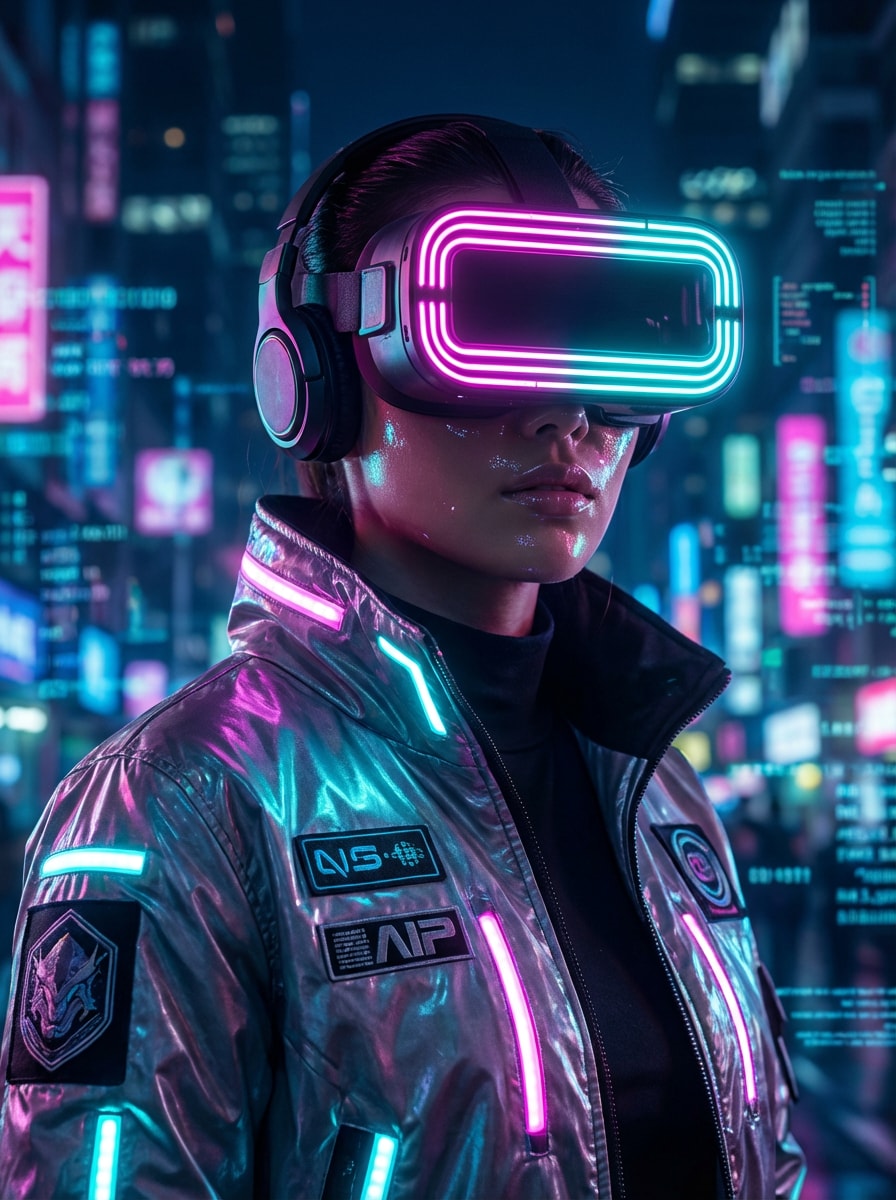 RGB Headset Portrait