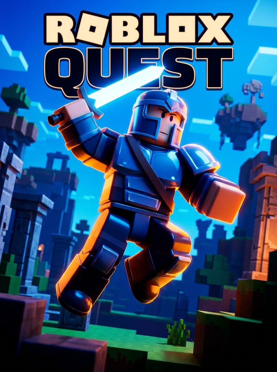 Action Game Roblox Poster