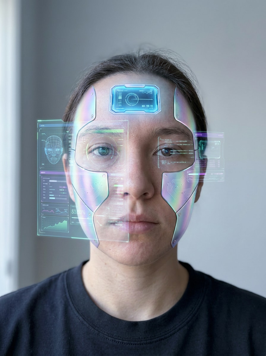 Robot Face Filter After