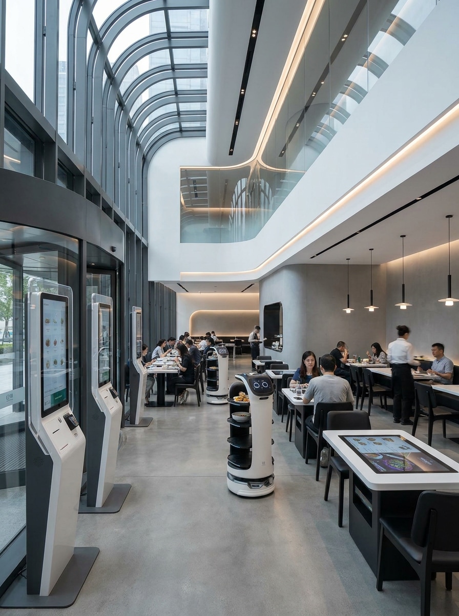 Robot-Run Smart Restaurant