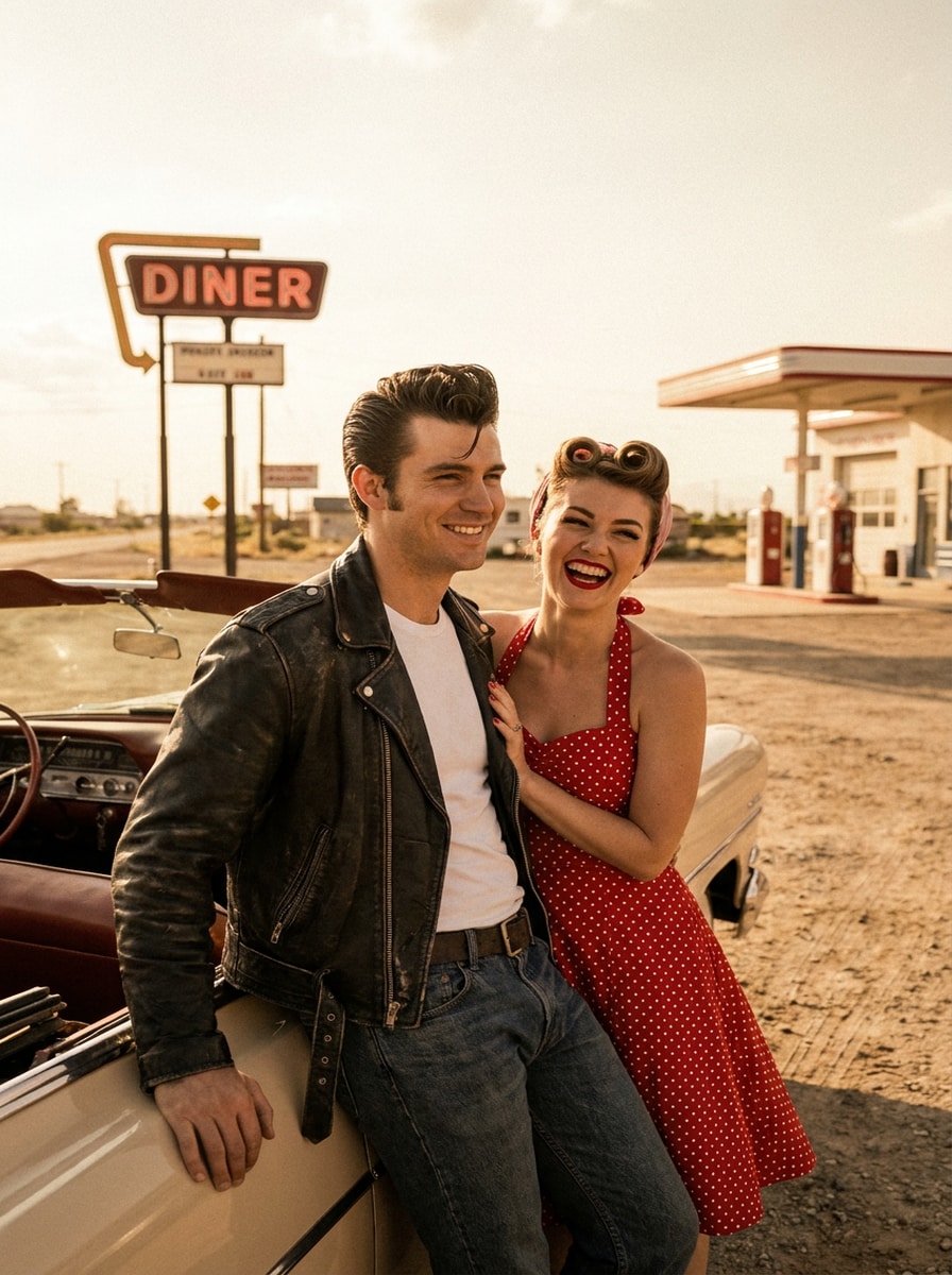Rockabilly Couple Style
