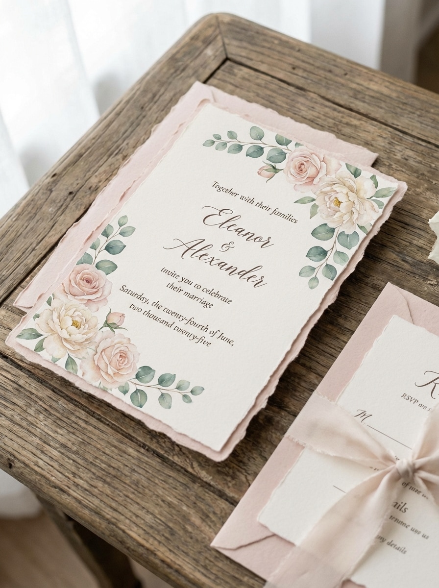 Romantic Blush Florals