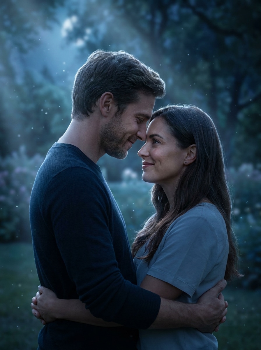 Romantic Moonlight Couple