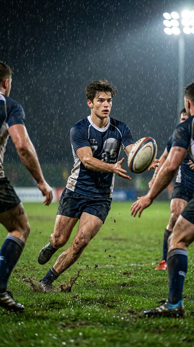 Rugby wallpaper AI image prompt