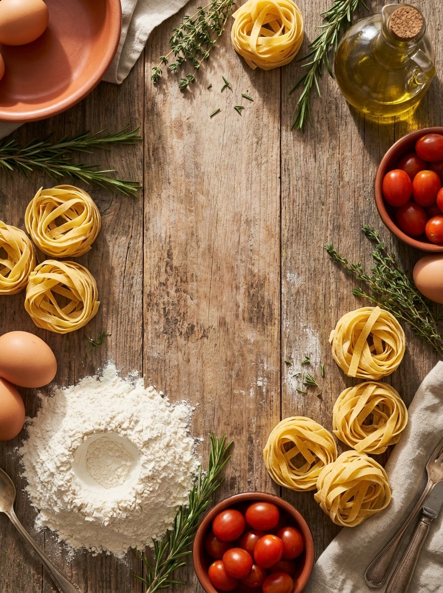 Rustic Cookbook Photography