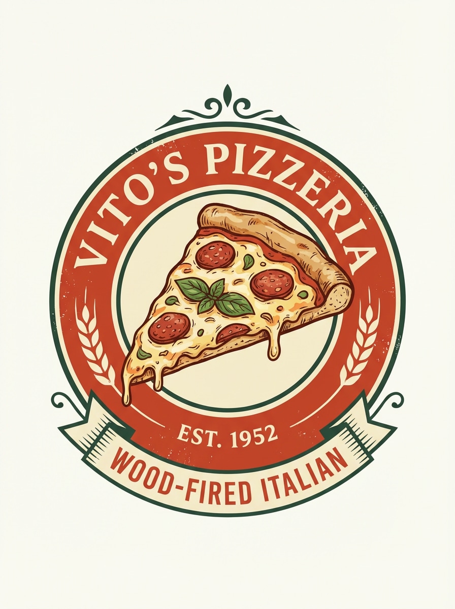 Rustic Pizzeria Badge