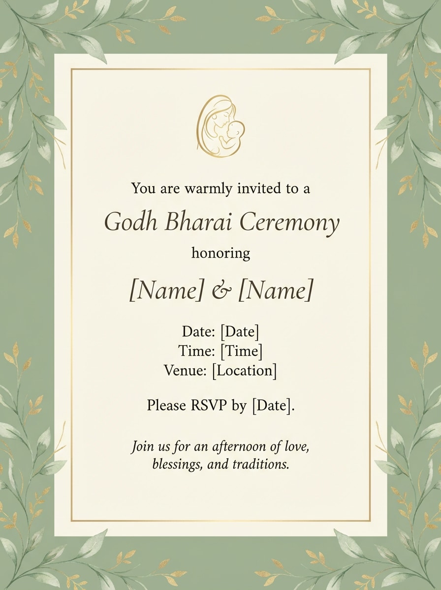 Sage Green Floral Minimal