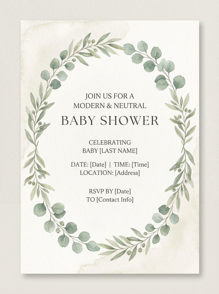 Sage Green Botanical