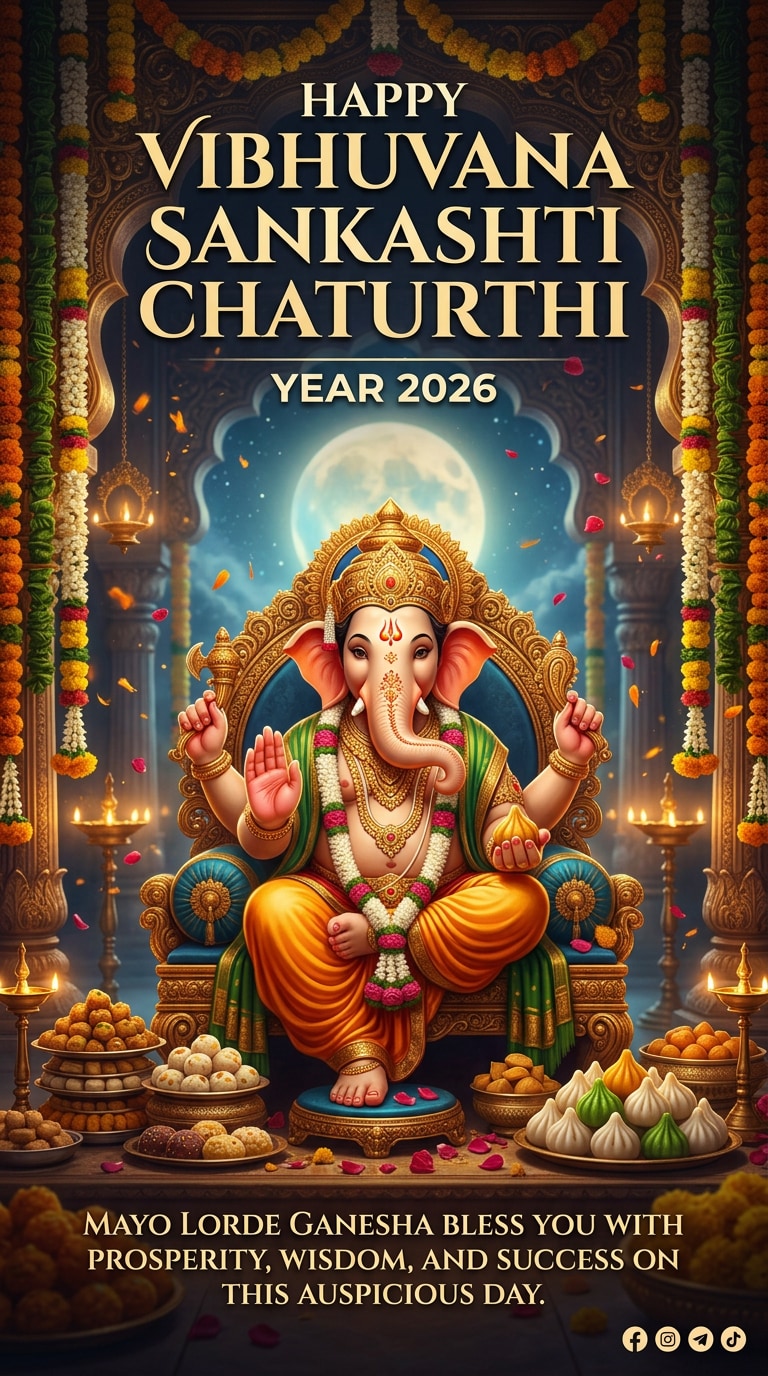 Vibhuvana Sankashti Chaturthi Ganesha Prompt