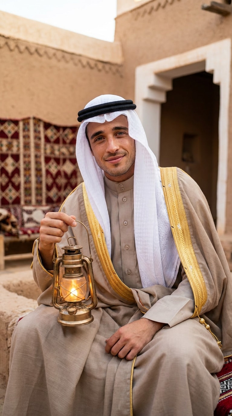 Saudi Founding Day portrait prompt
