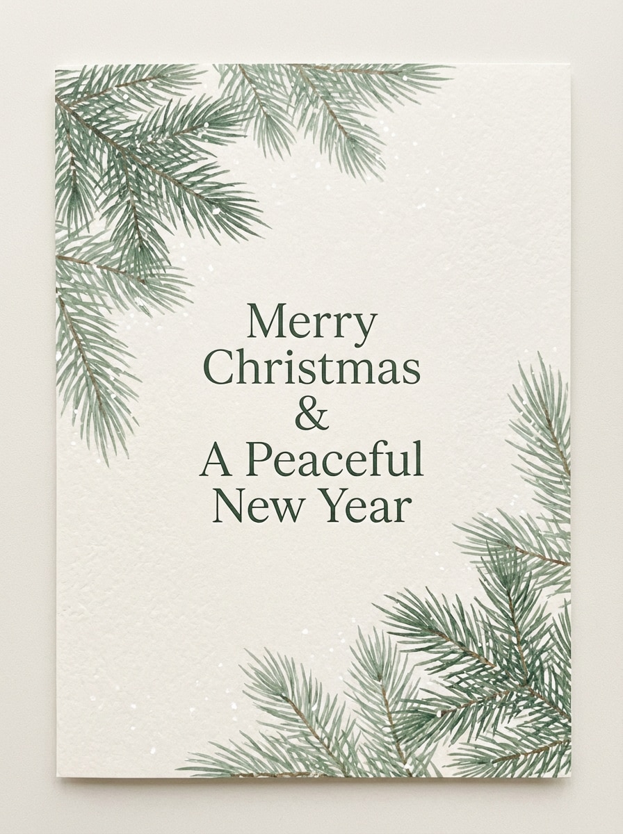 Scandinavian Minimal Holiday