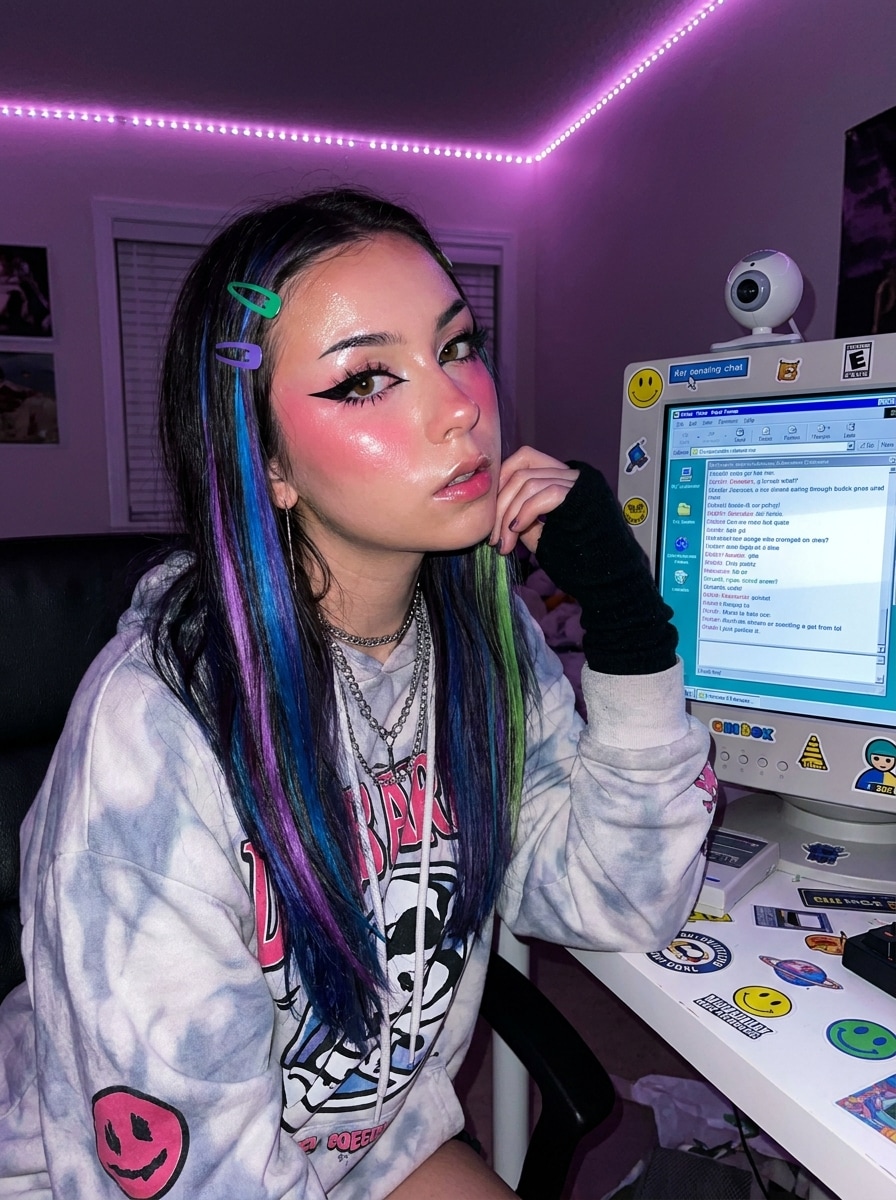 Scene-Inspired Egirl