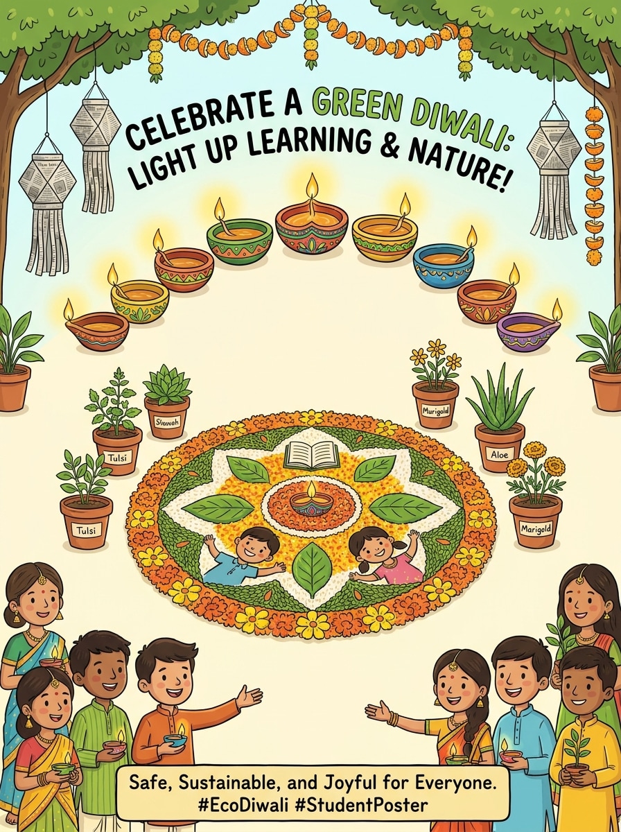 School Competition Poster