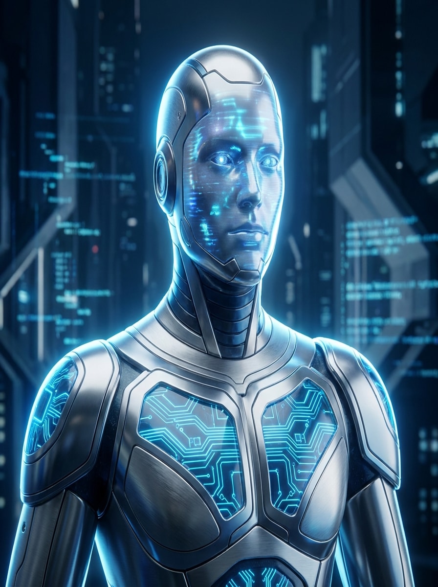 Sci-Fi Android Collectible