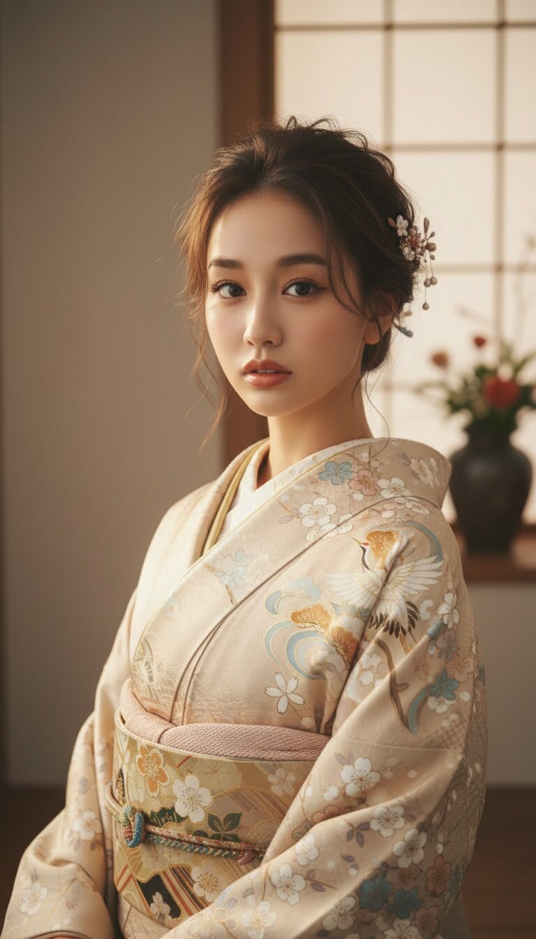 前撮り写真をやわらかく上品に見せる成人式加工