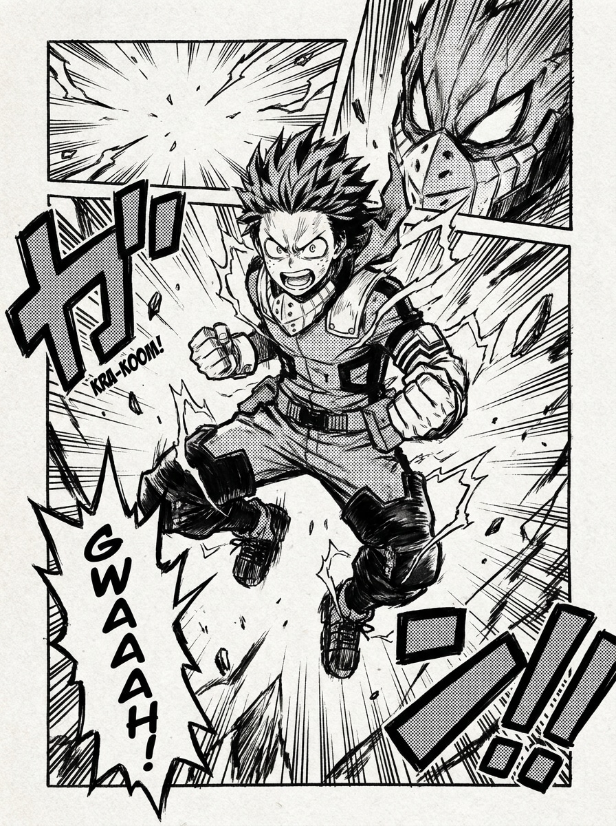 Shonen Action Panel
