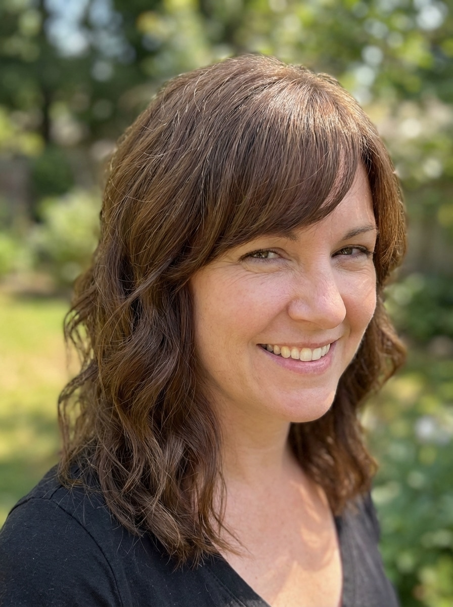 Side Swept Bangs Photo