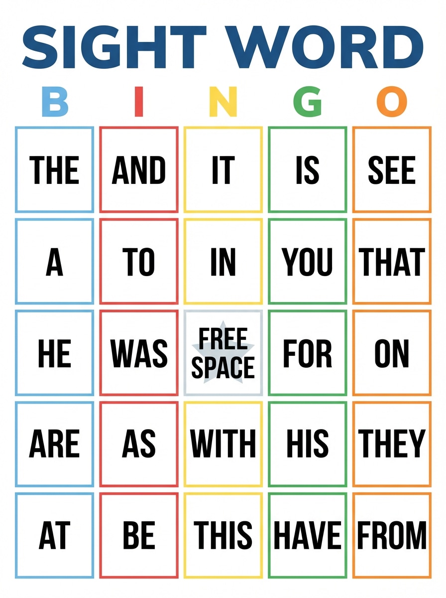 Sight Words Learning Style