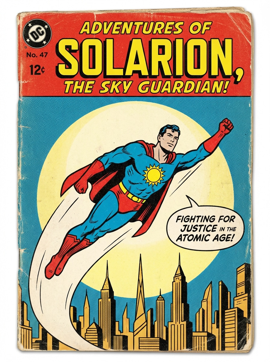 Silver Age Comic Cover