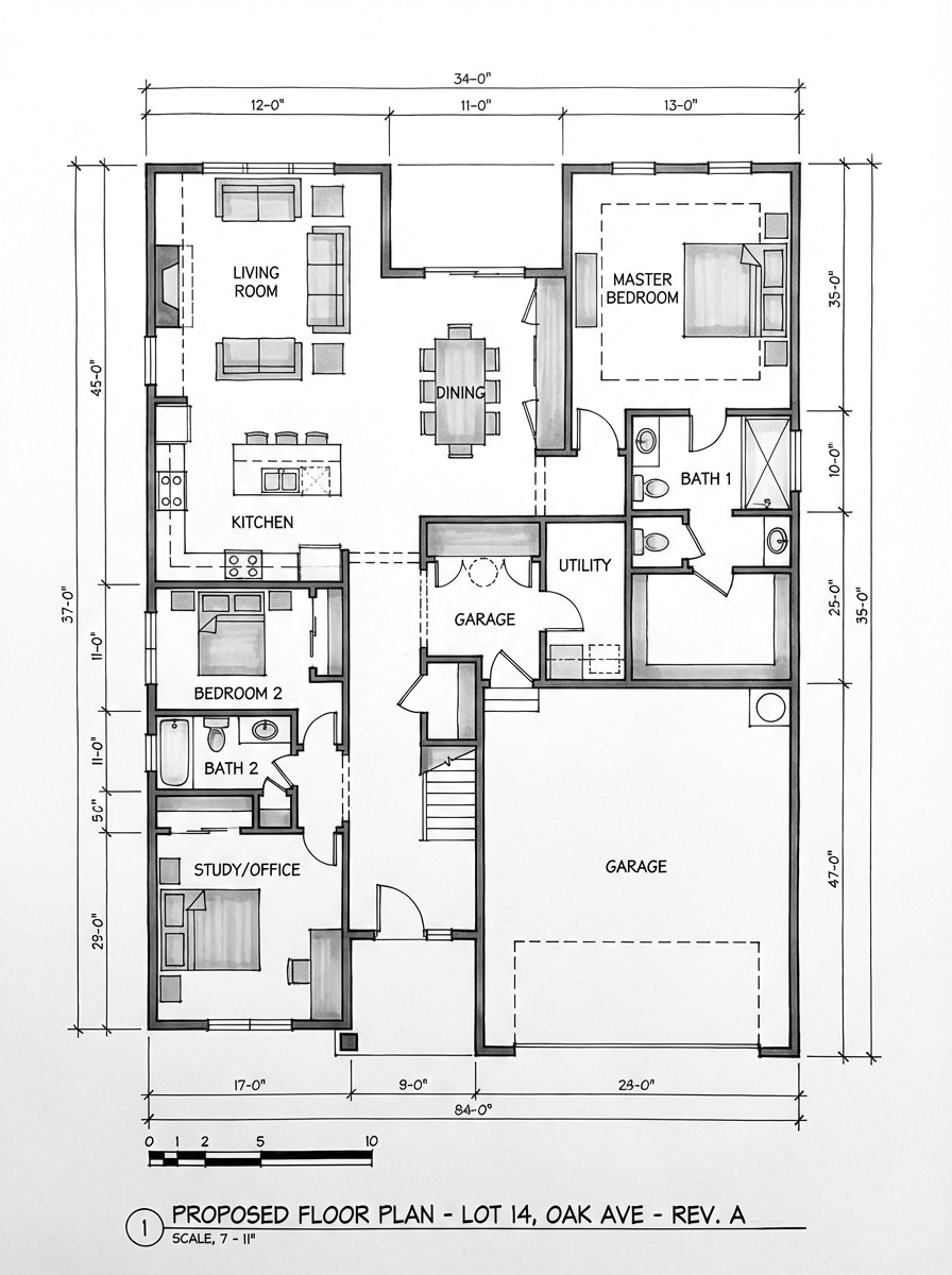 Sketch to Clean Layout