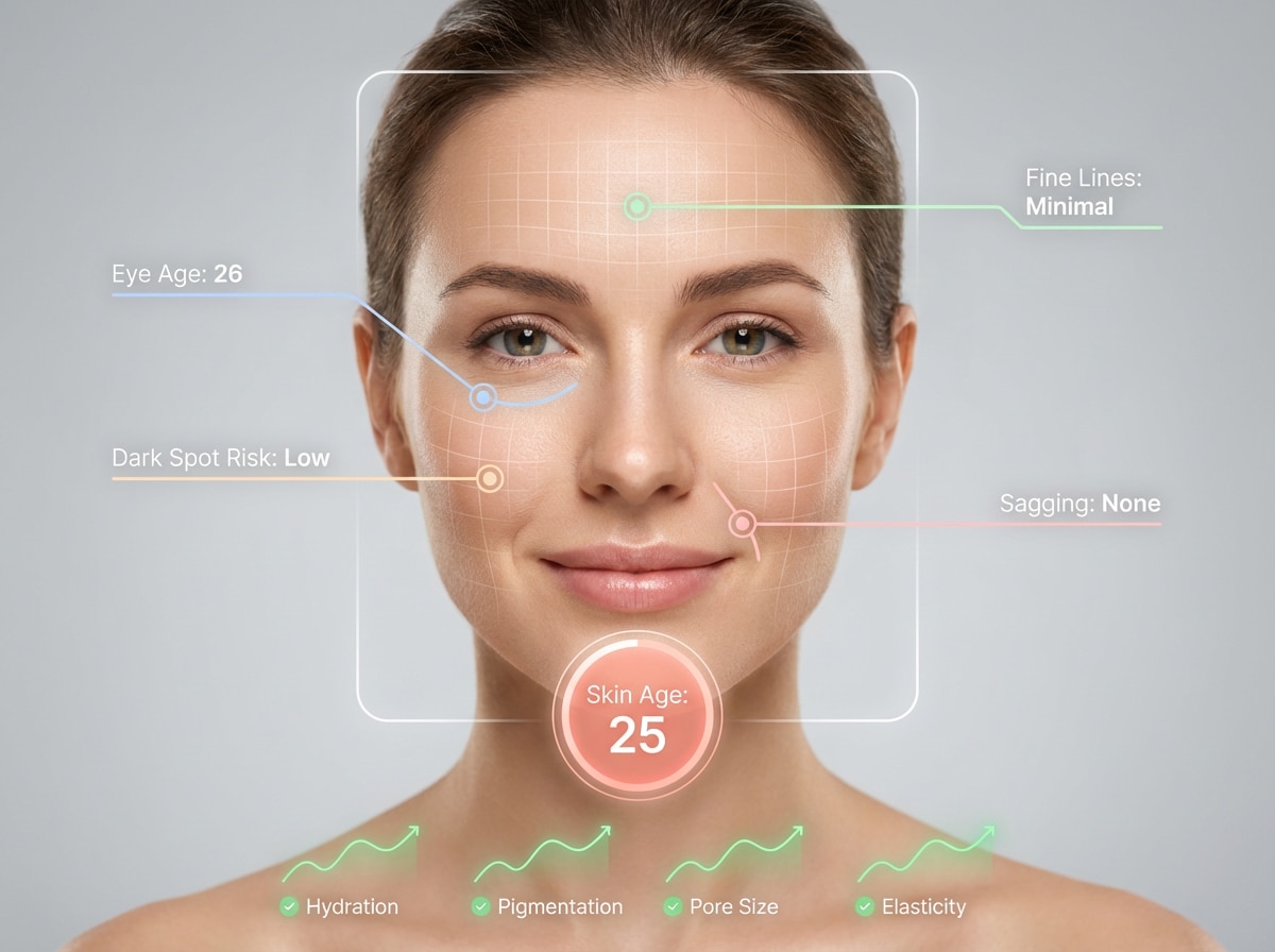 Golden ratio face calculator analysis preview