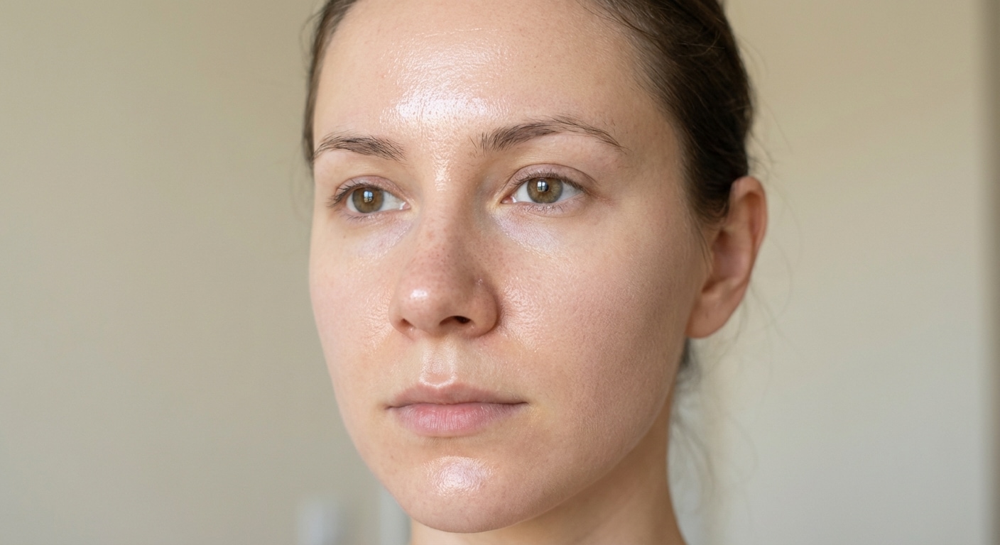 Original photo before AI analysis for Combination Skin Mapping