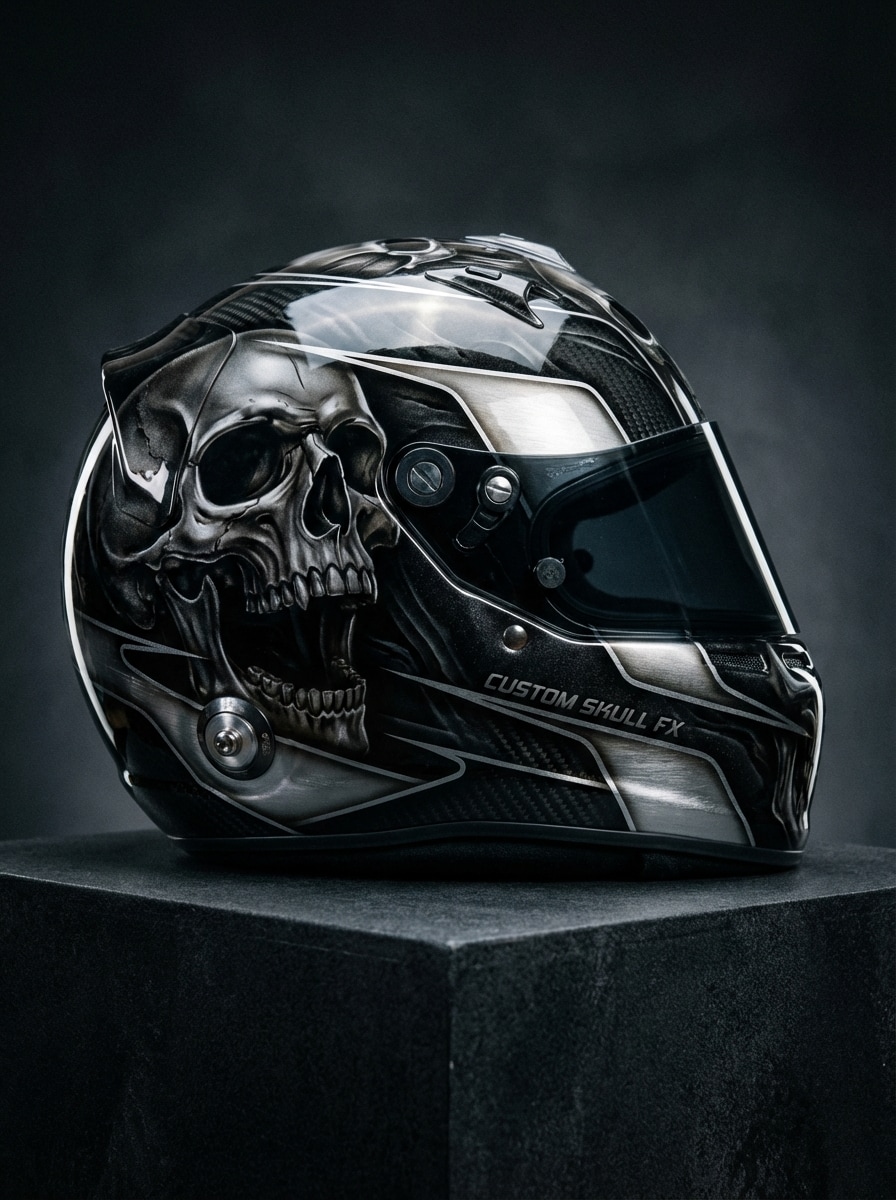 Skull Aggression Graphic