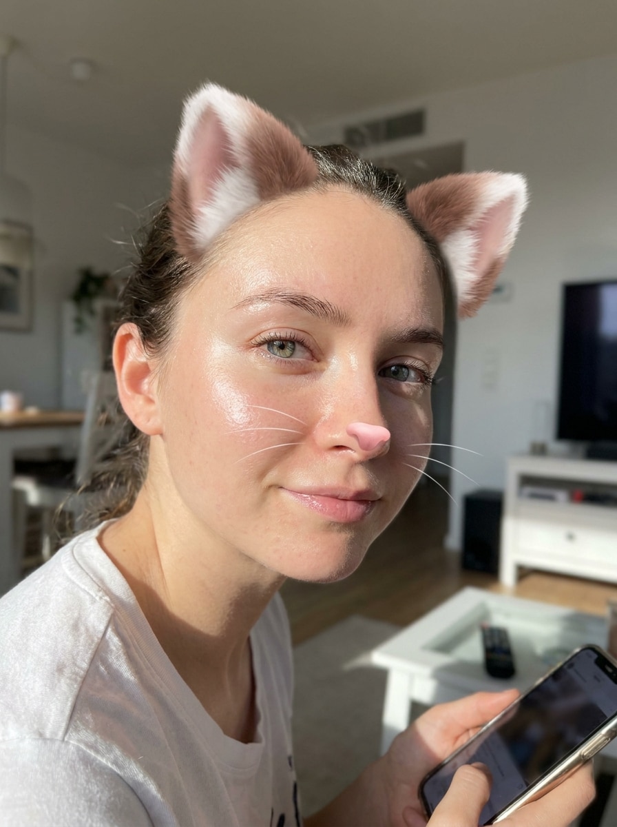 Snapchat-Style Fluffy Lens