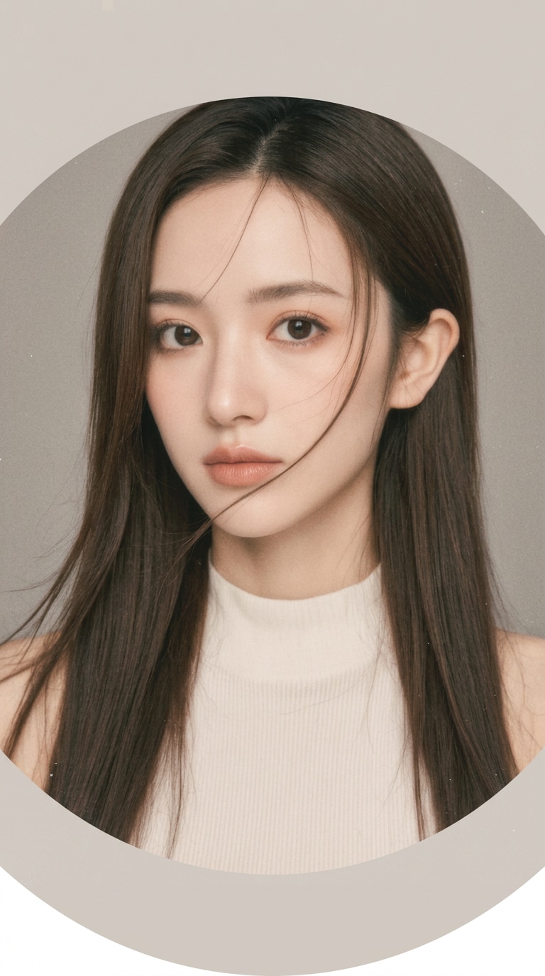 フィルム風プロフィール画像AI画像