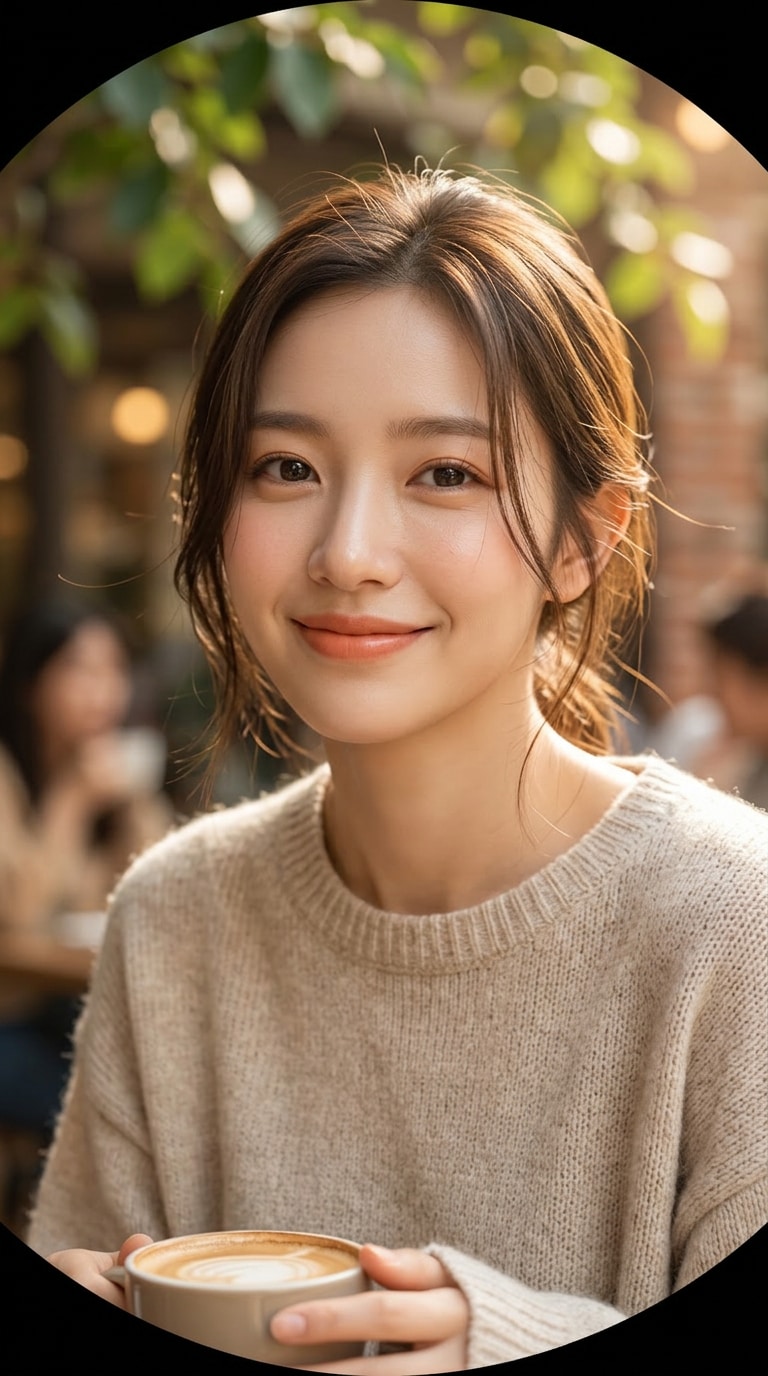 Threads向けやさしいアイコンAI画像