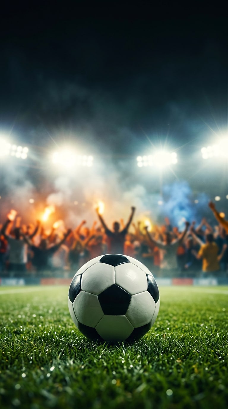 host city soccer wallpaper prompt