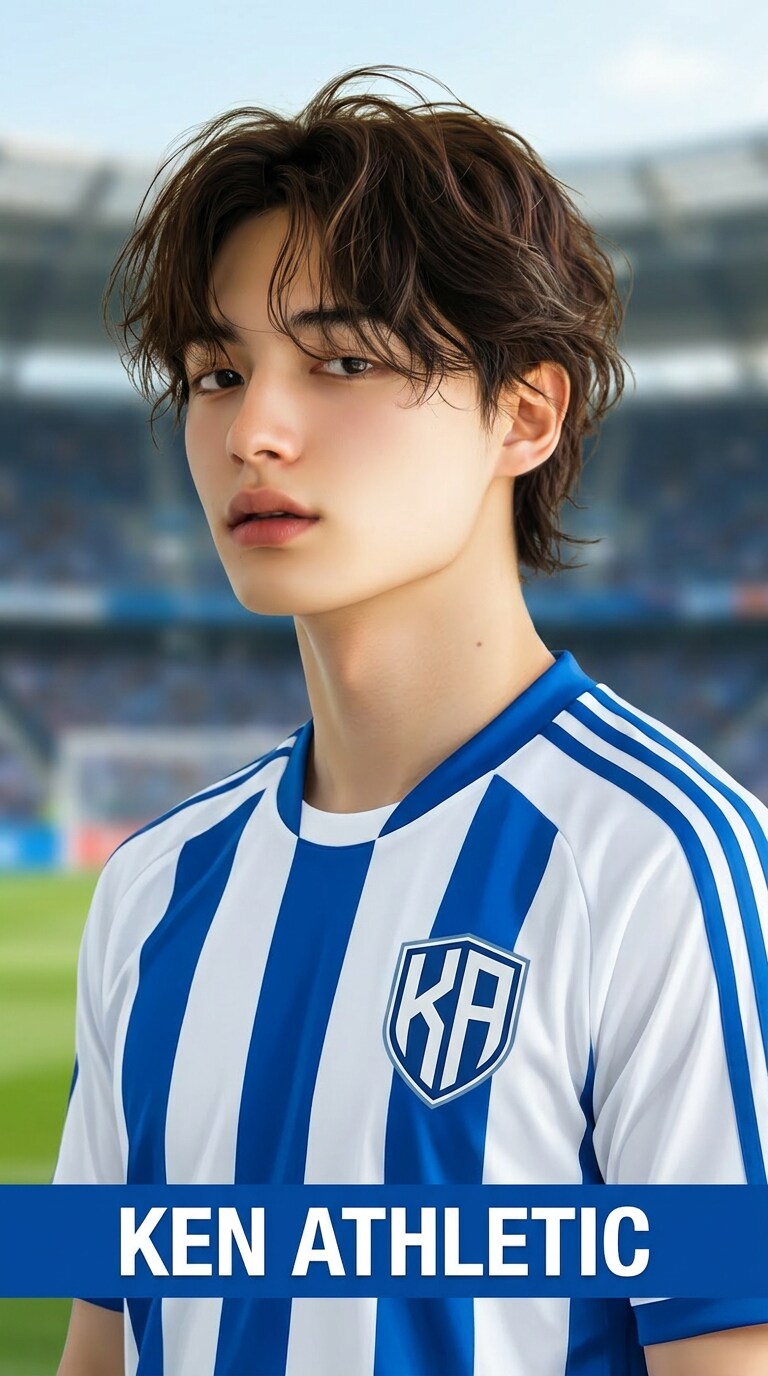 架空チーム名サッカーAIカード