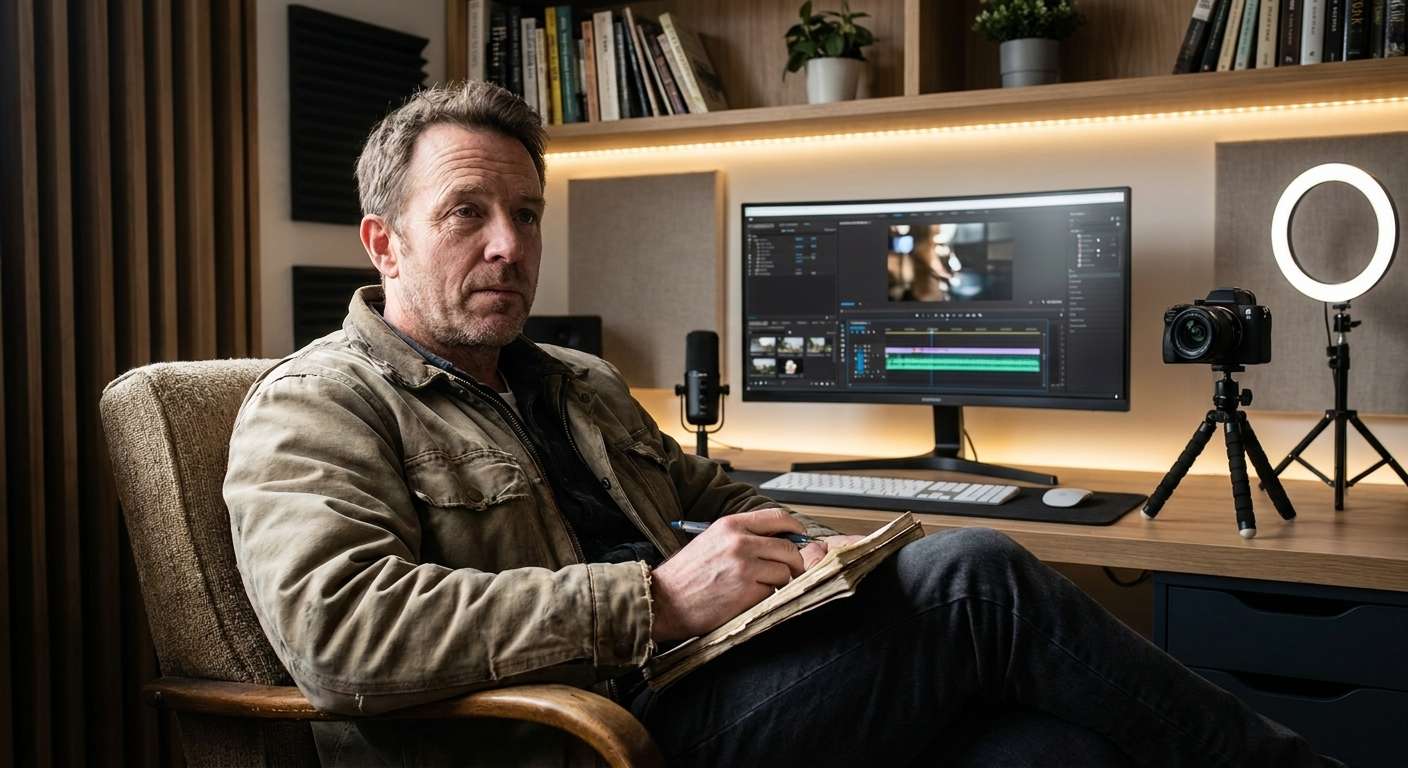 Creator Desk Setup after background change